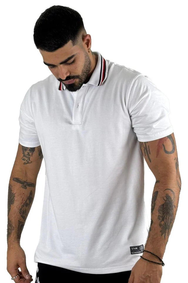 Polo blanco