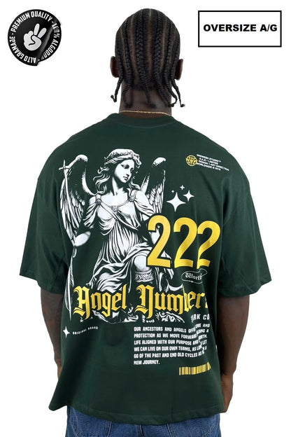 Oversize Angel 222 Verde ALTO GRAMAJE