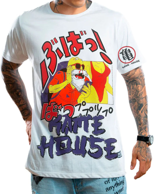 Camiseta Roshi Kame Hause blanca