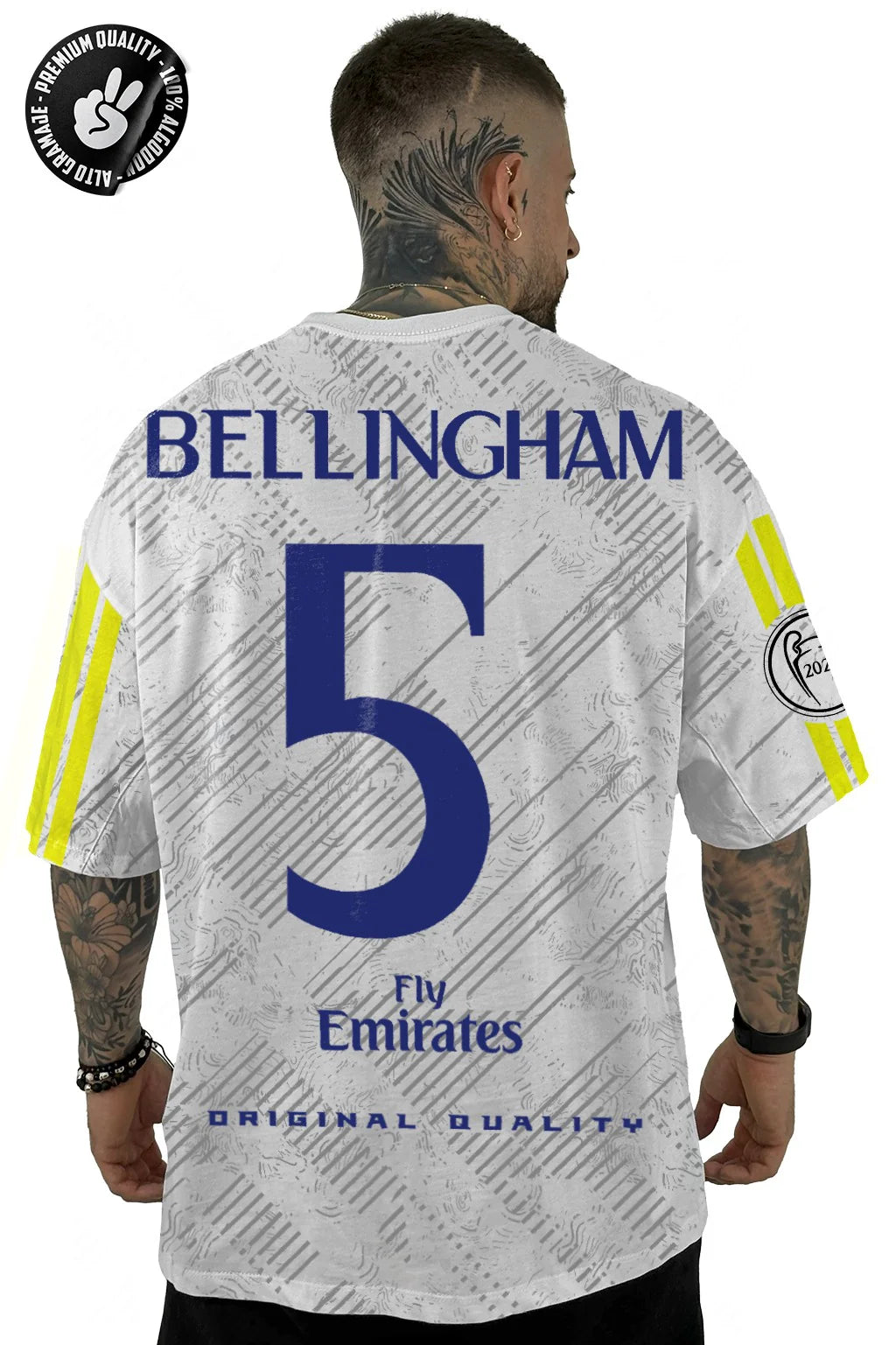 Oversize Bellingham Blanca (ALTO GRAMAJE)