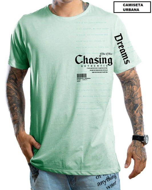 Camiseta Chasing Verde