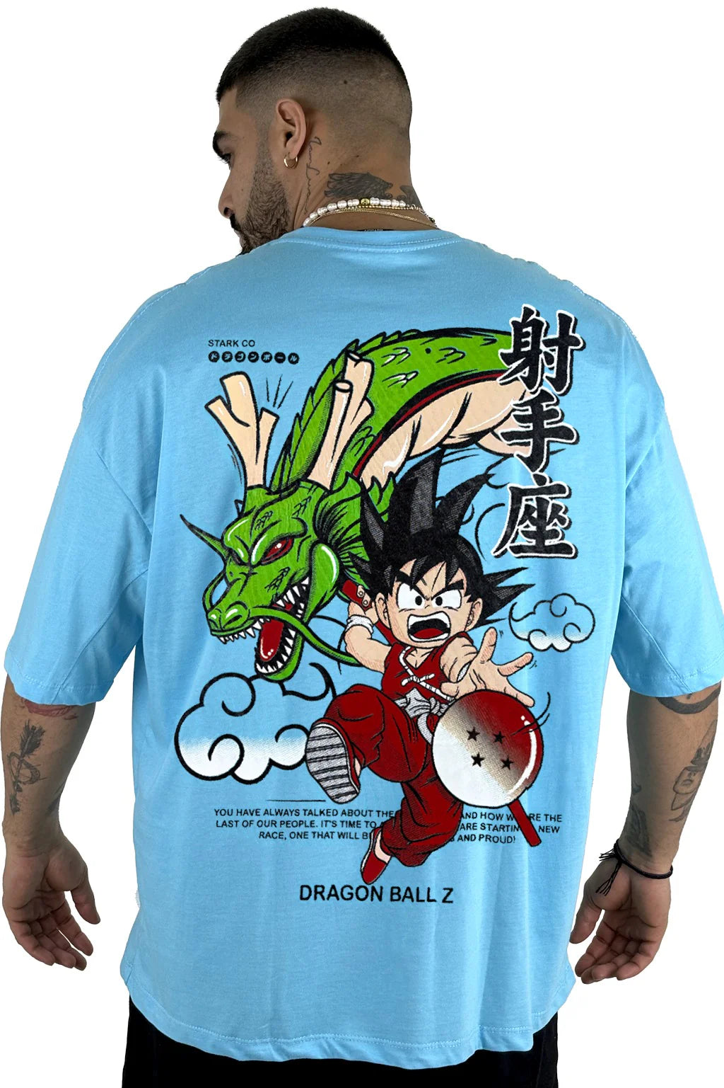 Oversize Dragon Ball Z Azul