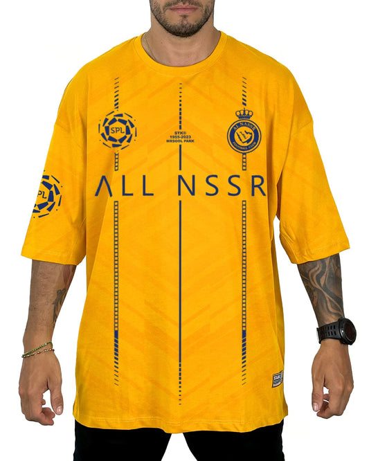 Oversize Al-Nassr Cr7 Amarillo