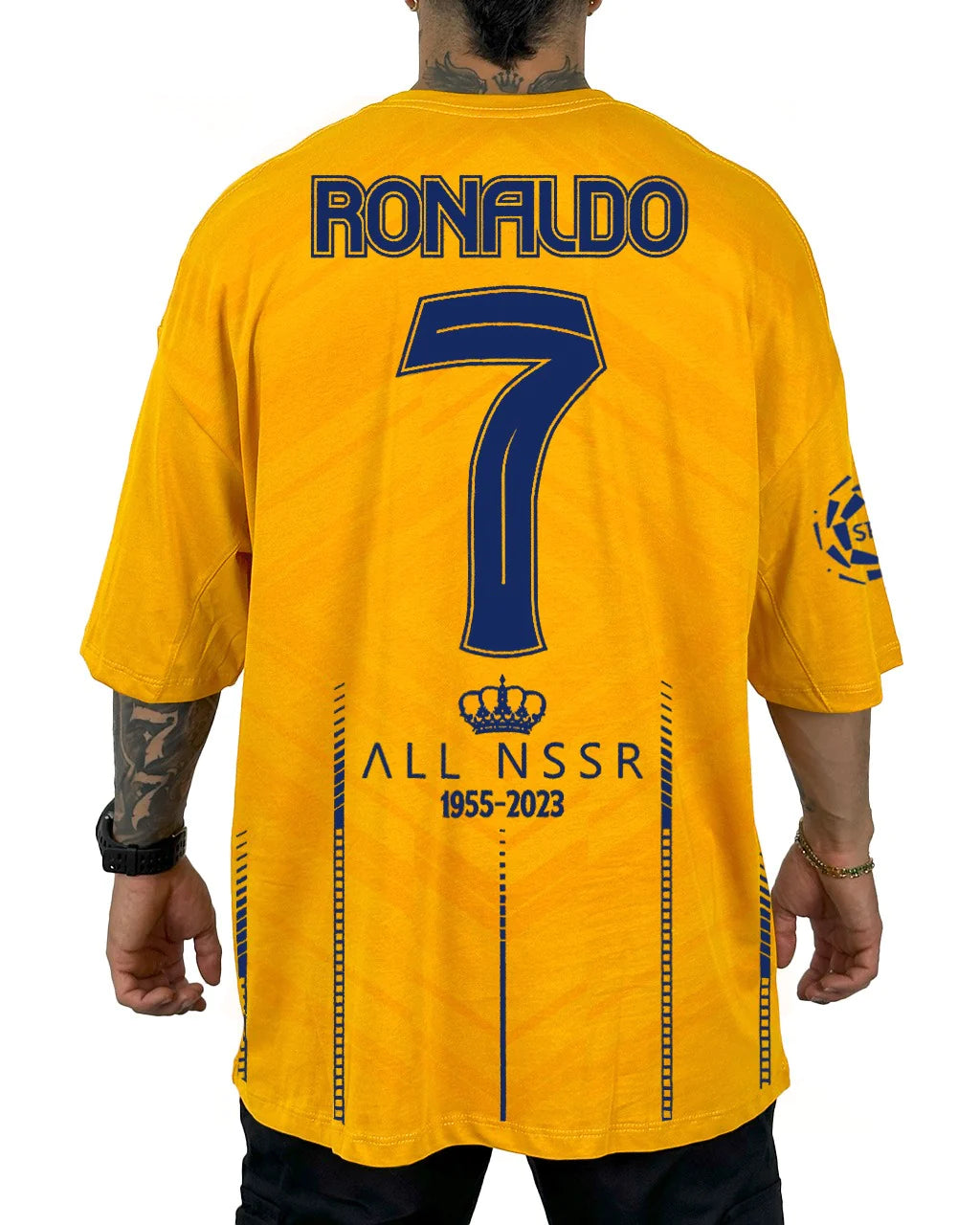 Oversize Al-Nassr Cr7 Amarillo