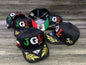 Gorra Especial Belica JGL Negra Hojas Doradas