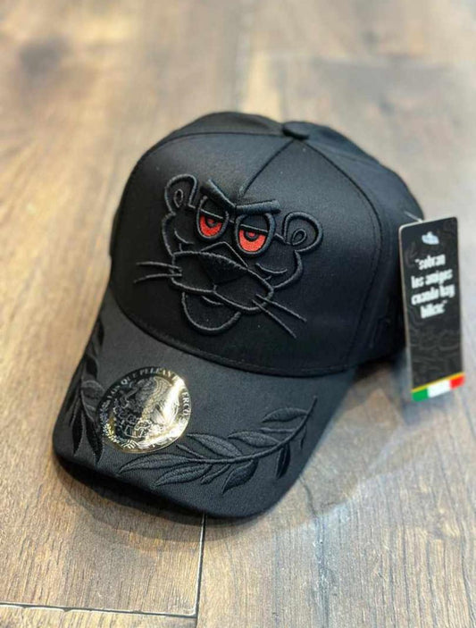 Gorra Especial Belica Pantera Negra Hojas