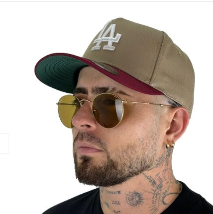 Gorra  Especial L.A Beige/Vino