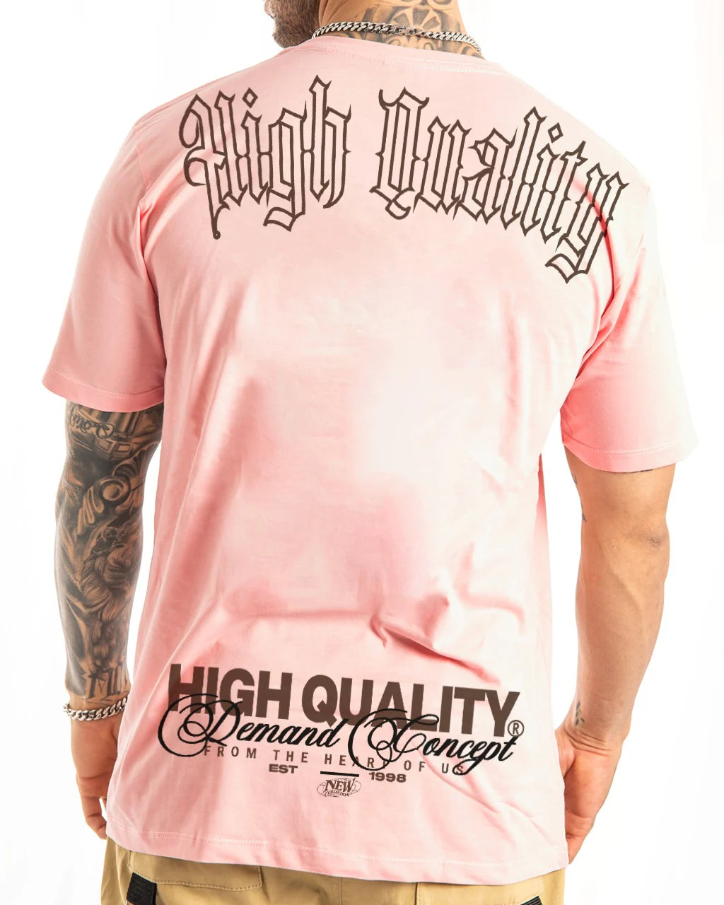 Camiseta High Quality Rosada