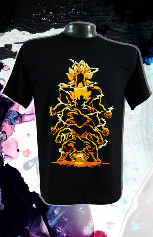 Camiseta Evolution Saiyan