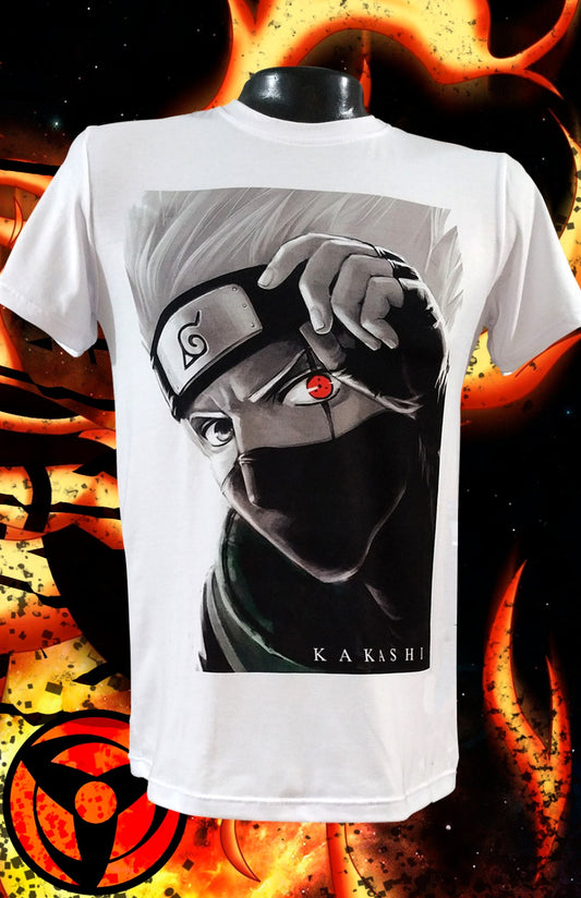 Camiseta Kakashi Blanca