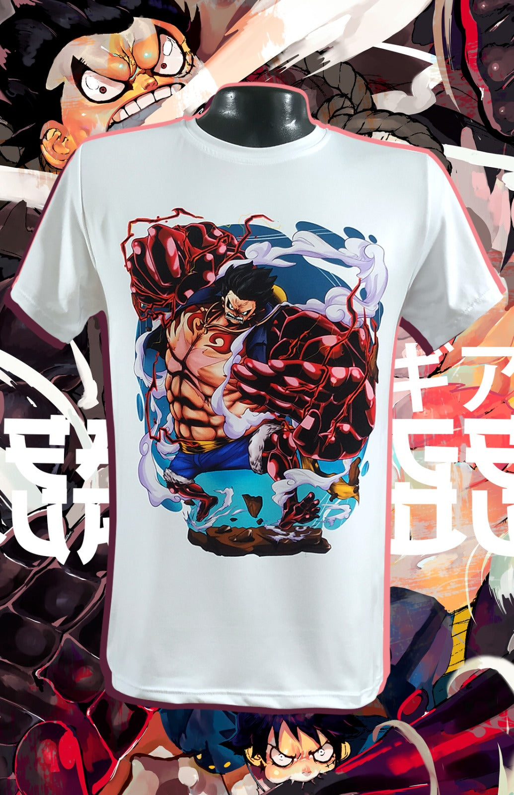 Camiseta Luffy 4 Marcha