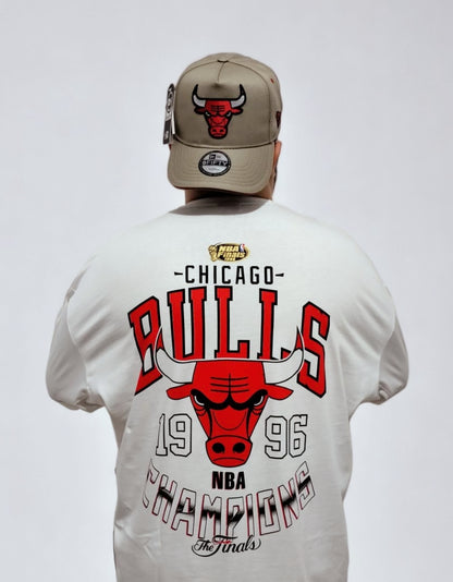 Gorra 1.1 Bulls Beige/Roja