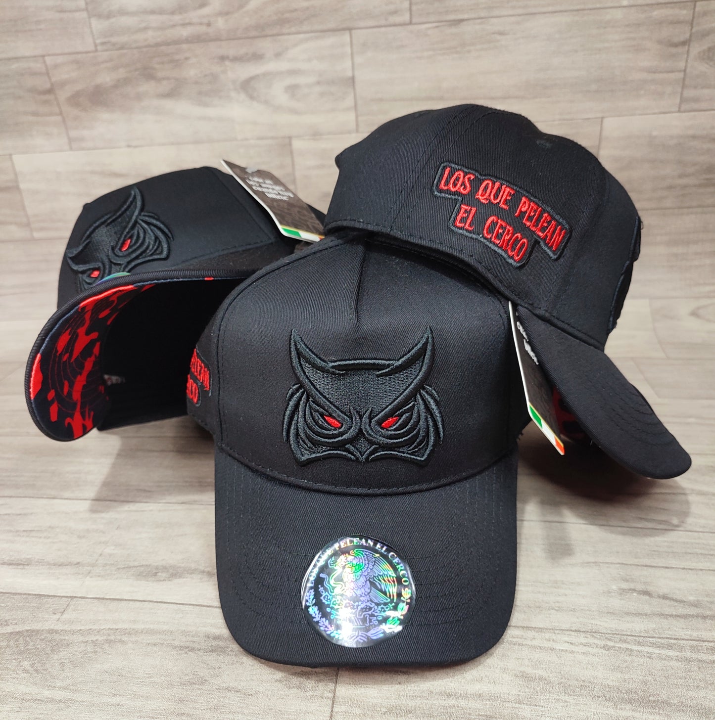 Gorra Belica Negra Buho