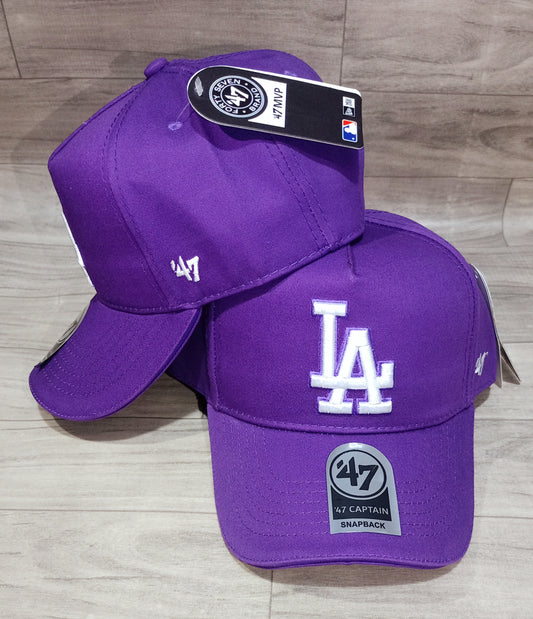 Gorra 1.1  L.A Morada/Blanca