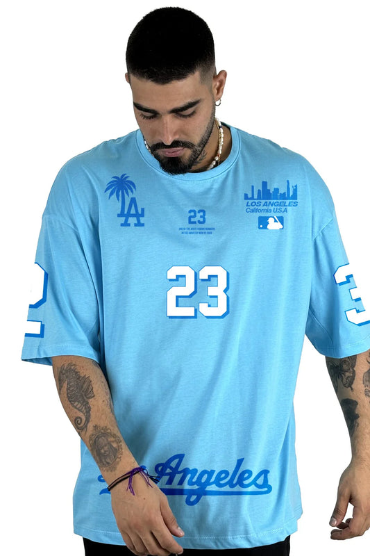 Oversize Los Angeles 23 Azul