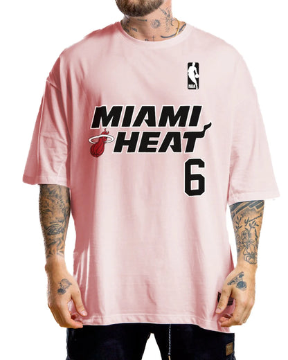 Oversize Miami Lebron 6 Rosada