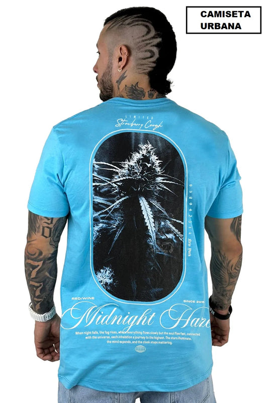 Camiseta Midnight Haze Azul