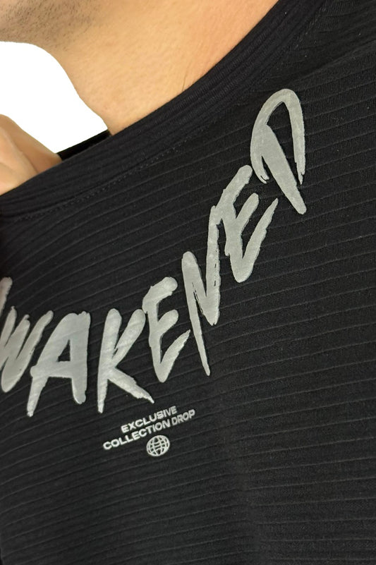 Oversize Negra Awakened Texturizada