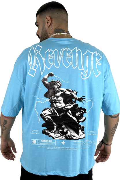 Oversize Revenge God Azul