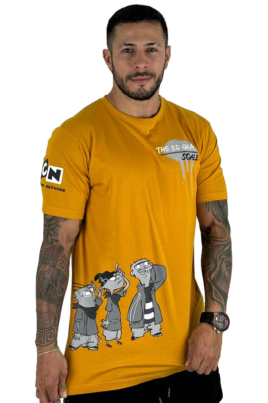 Camiseta The Ed Gray Mostaza