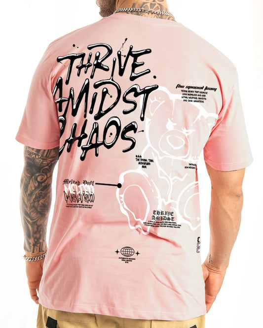 Camiseta Thrive Amidst Rosada