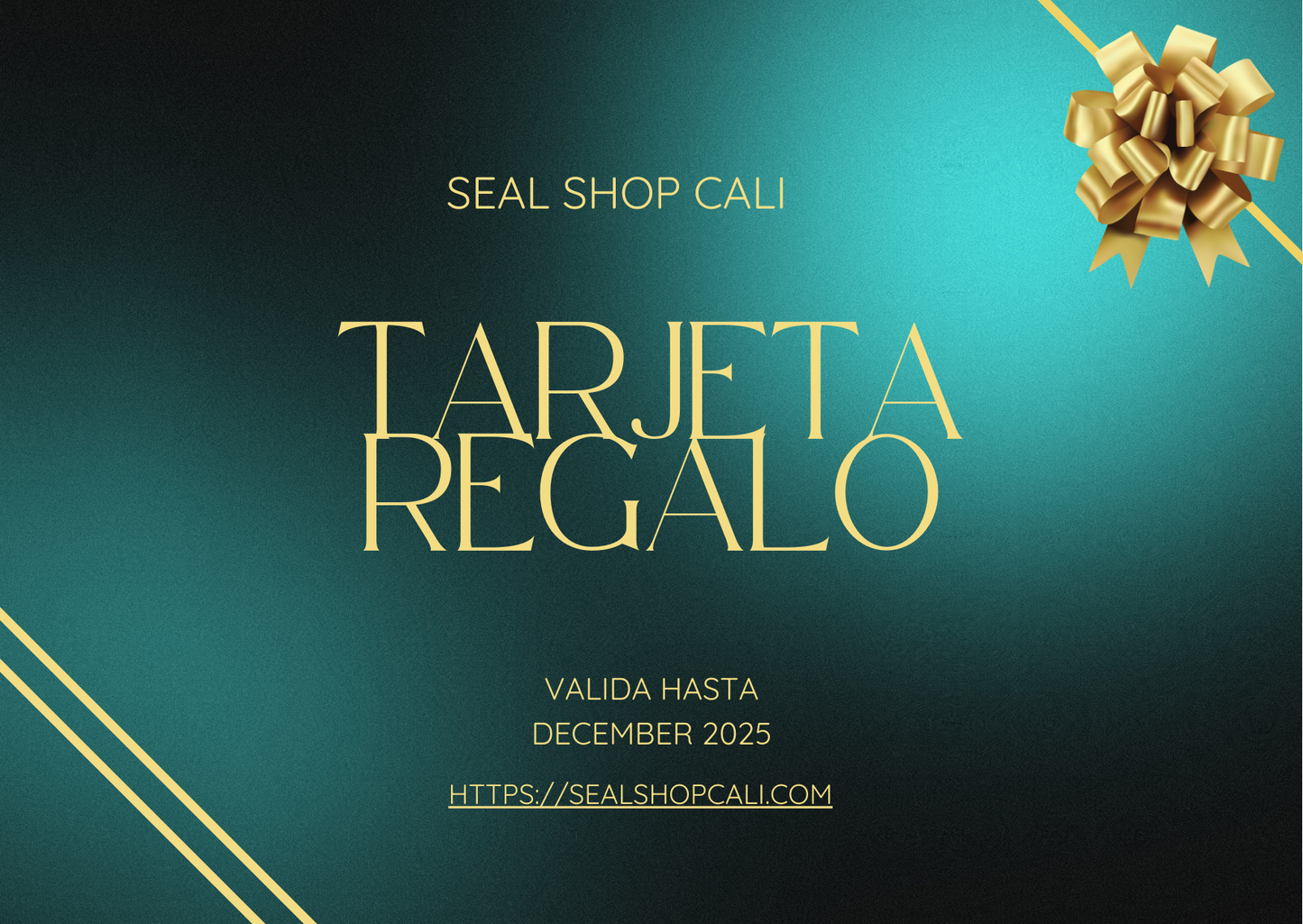 Tarjeta de Regalo Electronica Seal