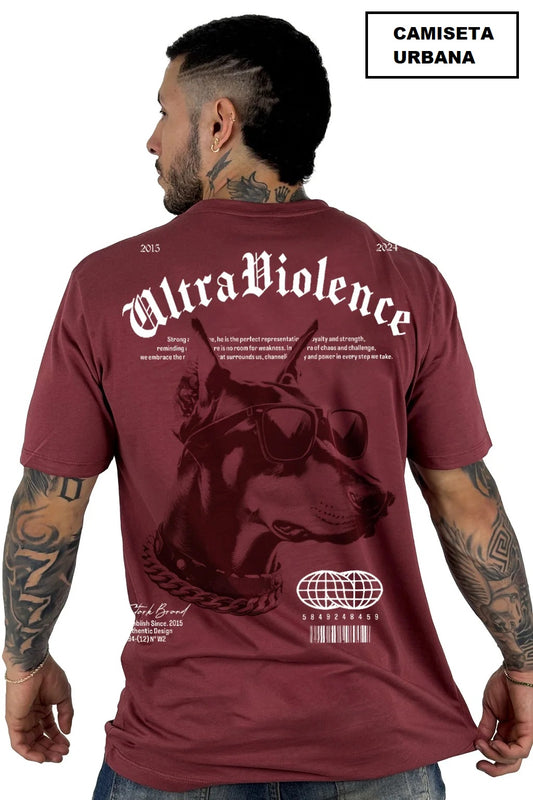 Camiseta Ultraviolence Uva