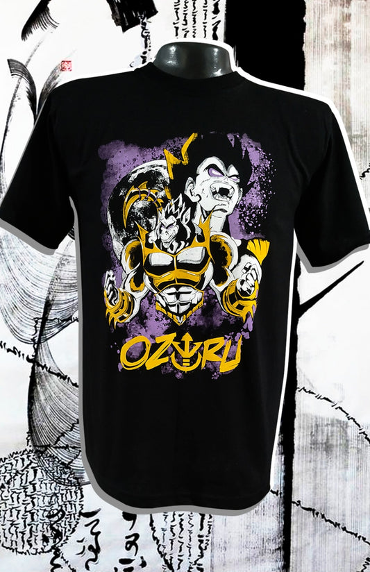 Camiseta Vegeta Ozaru Negra