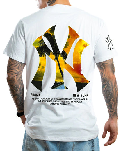 Camiseta Yankee Bronx Blanca