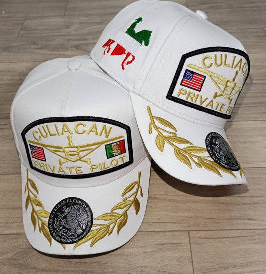 Gorra Premium Belica Culiacan Blanca