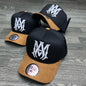 Gorra Premium Amiri Negra/Cafe